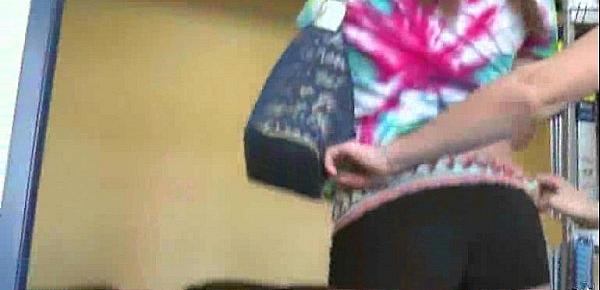  Sensual girl talked into having sex for cash 8